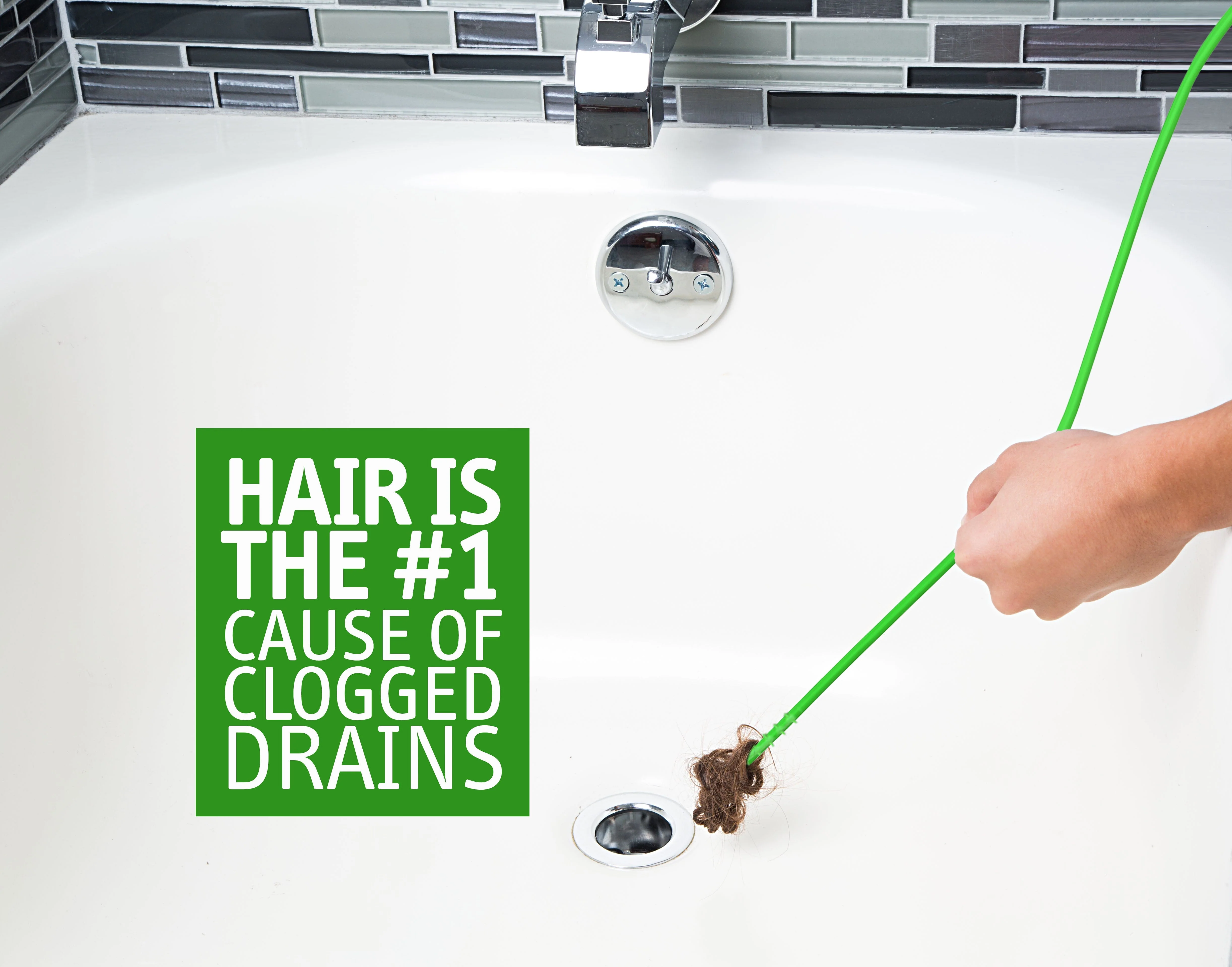 DrainShroom Toss-Disposable Hair Clog Remover, 24 inch Reach - Image 3
