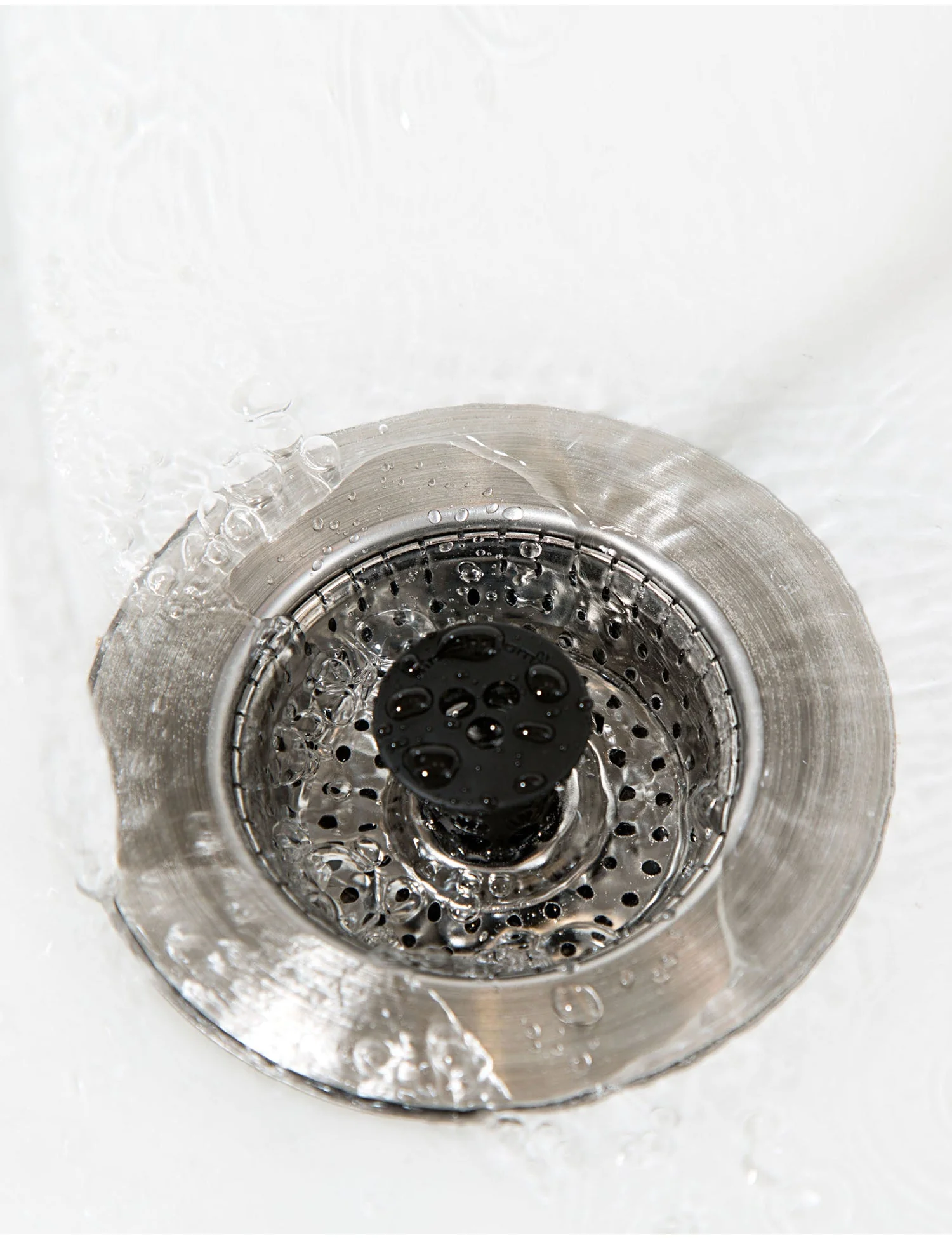 Kitchen SinkShroom (Stainless) Strainer with Built-in Anti-Clog Technology - Image 4