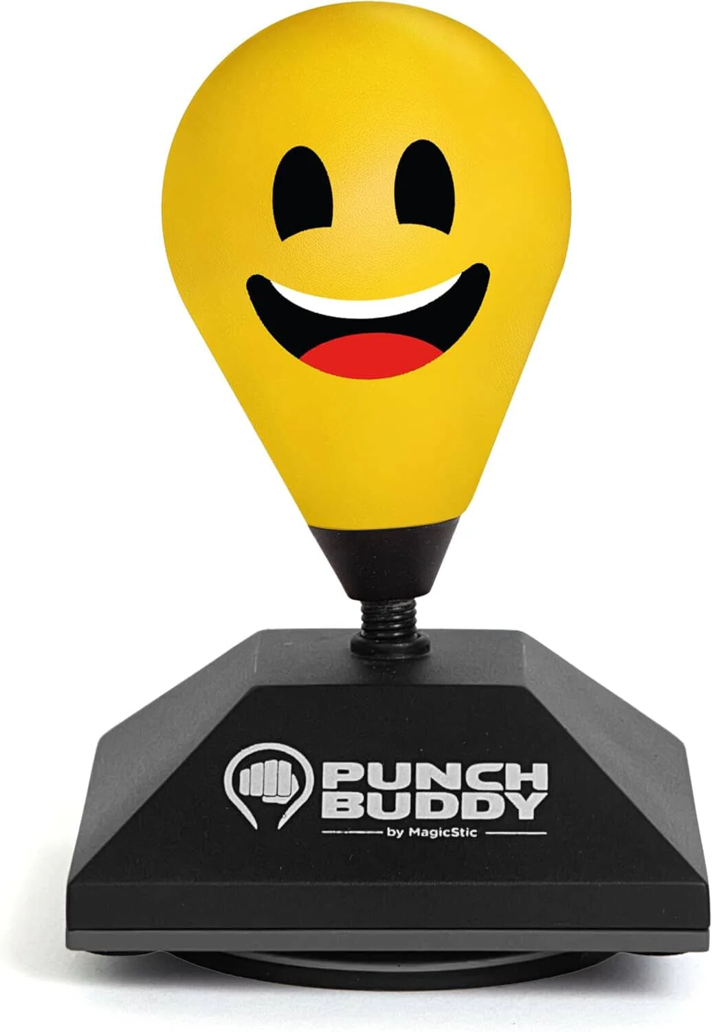 Punch Buddy Mini Desktop Punching Bag - Desk Fidget Toy for Stress Relief, Focus & Fun - Patented Suction Cup Base - Image 2
