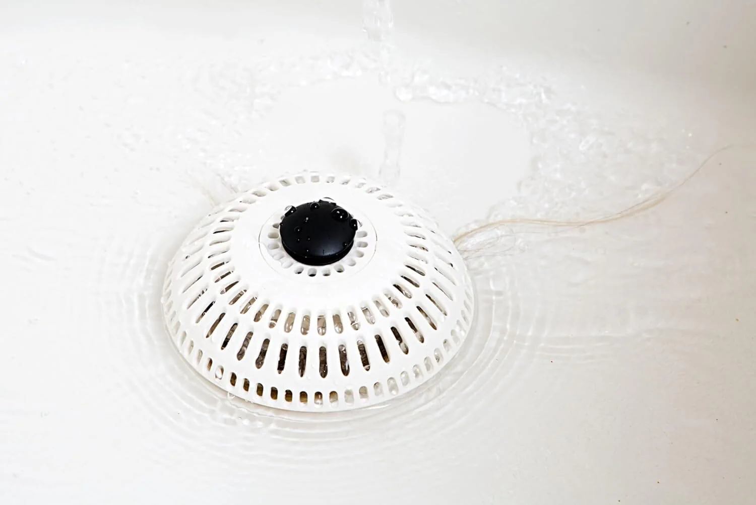 ShowerShroom Stealth Shower Hair Drain Catcher - Hair Stopper for Shower Drain, Bathtub, and Bathroom Sink - Image 7
