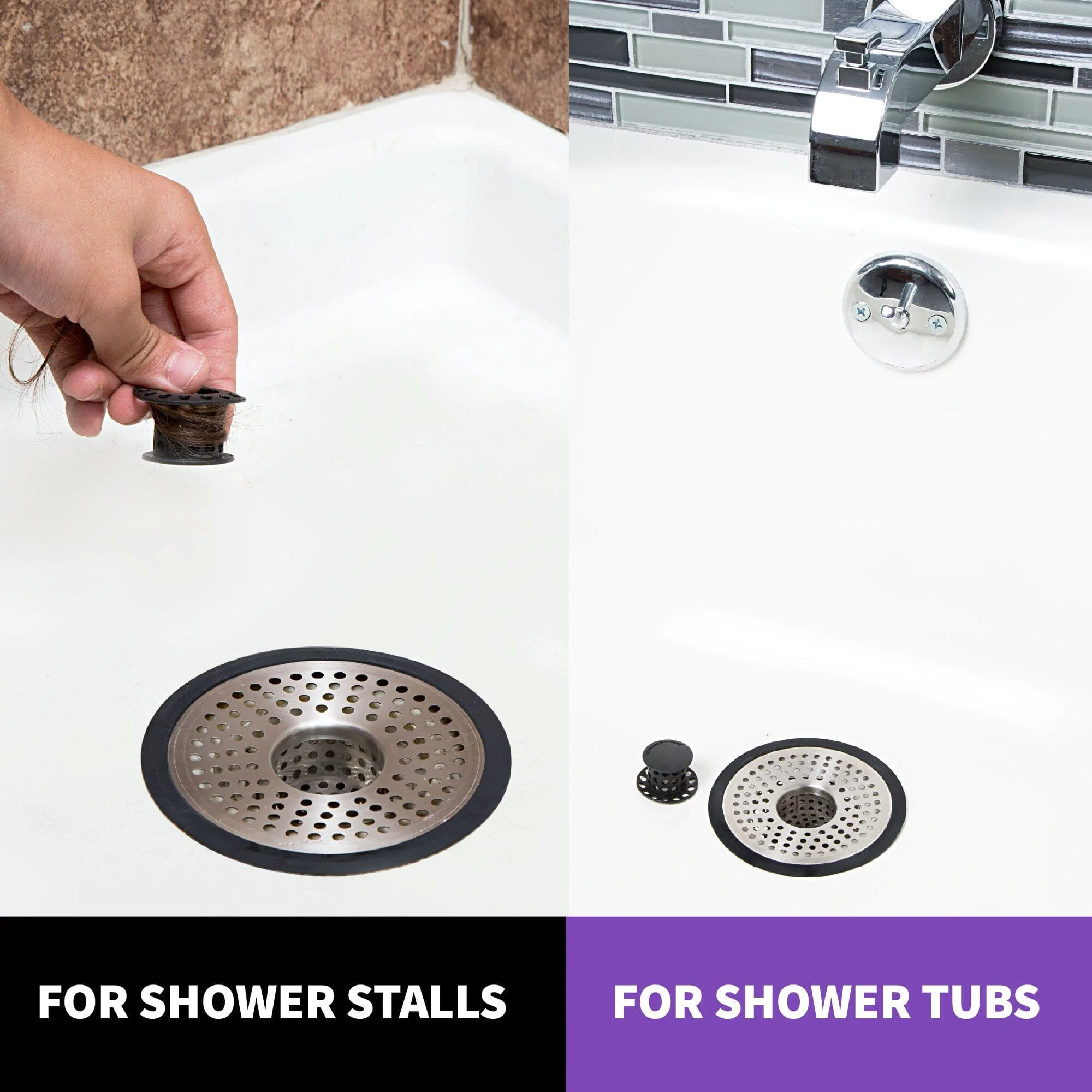 ShowerShroom (Ultra Edition) Strainer That Prevents Clogged Shower Stall Drains - Image 8