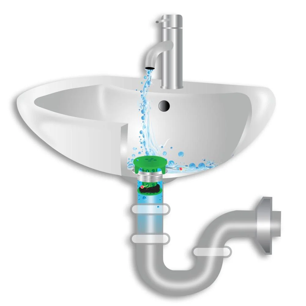 SinkShroom® (Green) The Hair Catcher That Prevents Clogged Bathroom Sink Drains - Image 4