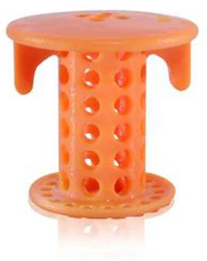 SinkShroom® (Orange) The Hair Catcher That Prevents Clogged Bathroom Sink Drains - Image 3