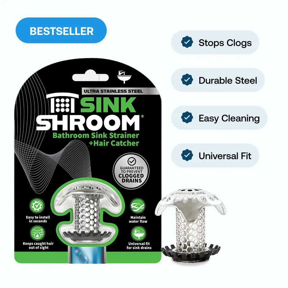 SinkShroom Ultra - Drain Protection for Bathroom Sinks