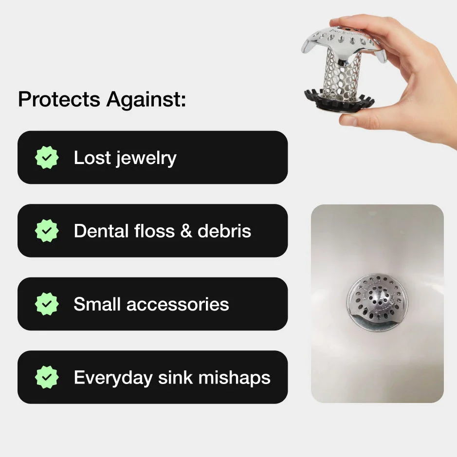 SinkShroom Ultra - Drain Protection for Bathroom Sinks - Image 3