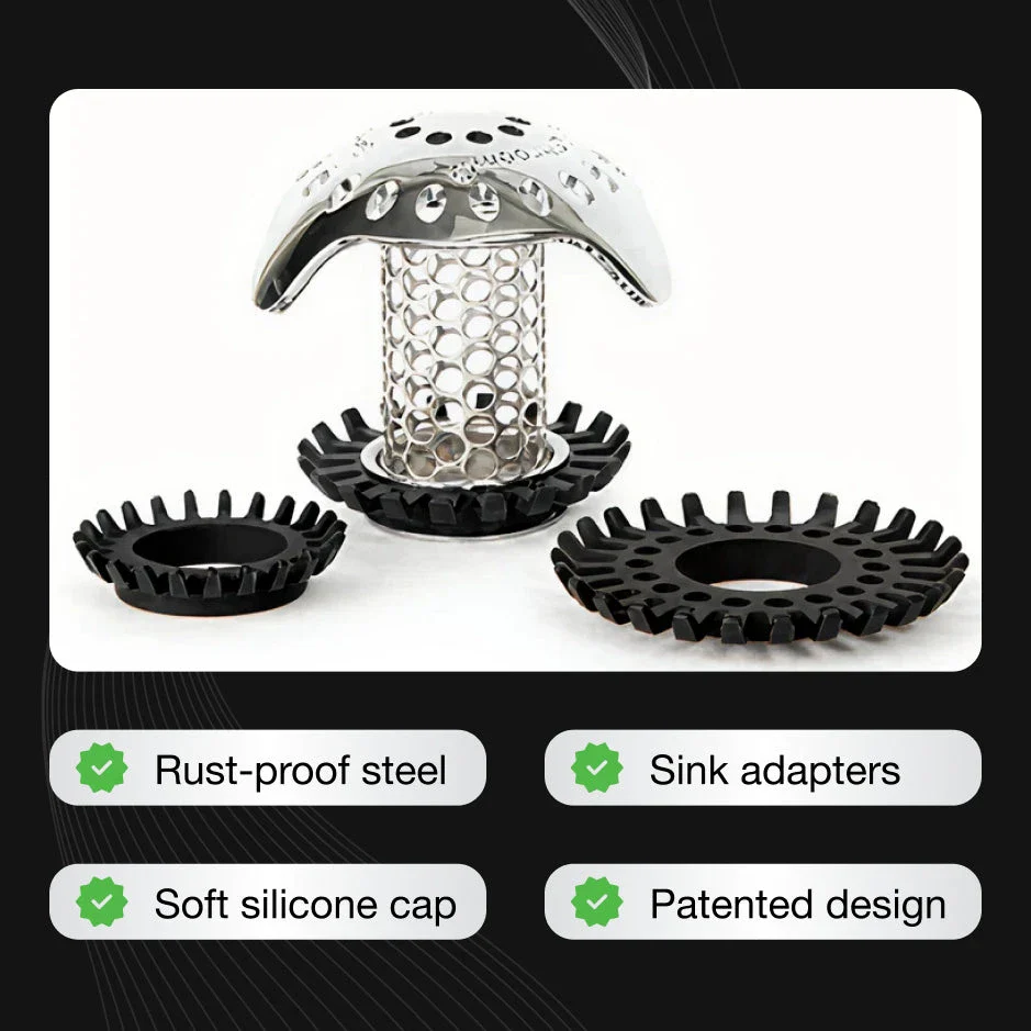 SinkShroom Ultra - Drain Protection for Bathroom Sinks - Image 4