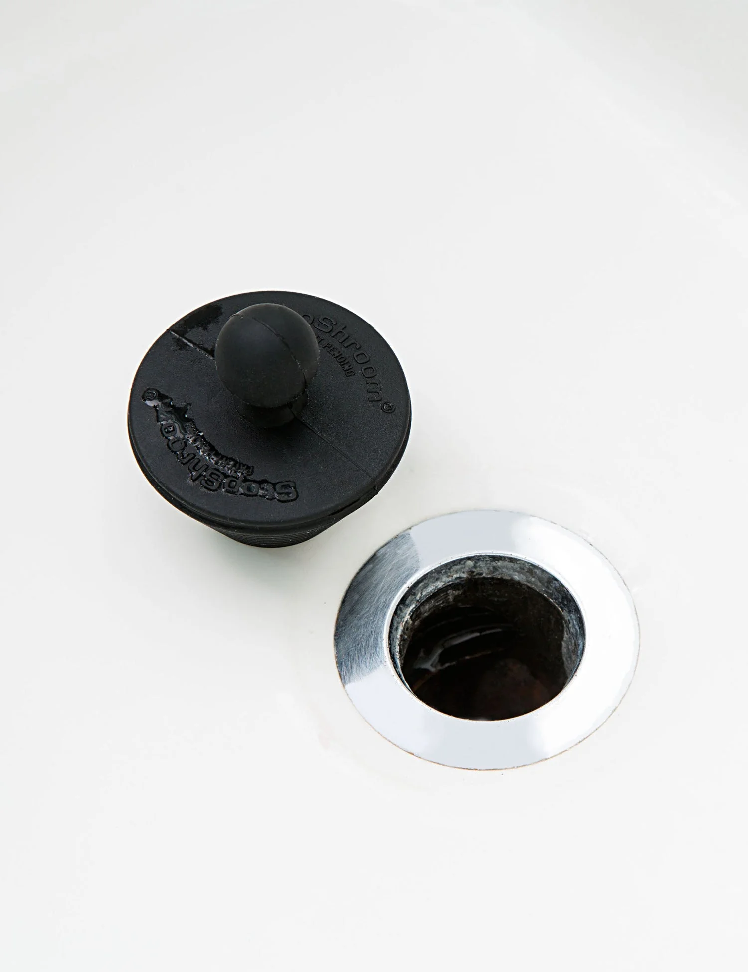 StopShroom (Black) Tub & Sink Universal Stopper Plug for Tub & Bathroom Drains - Image 4