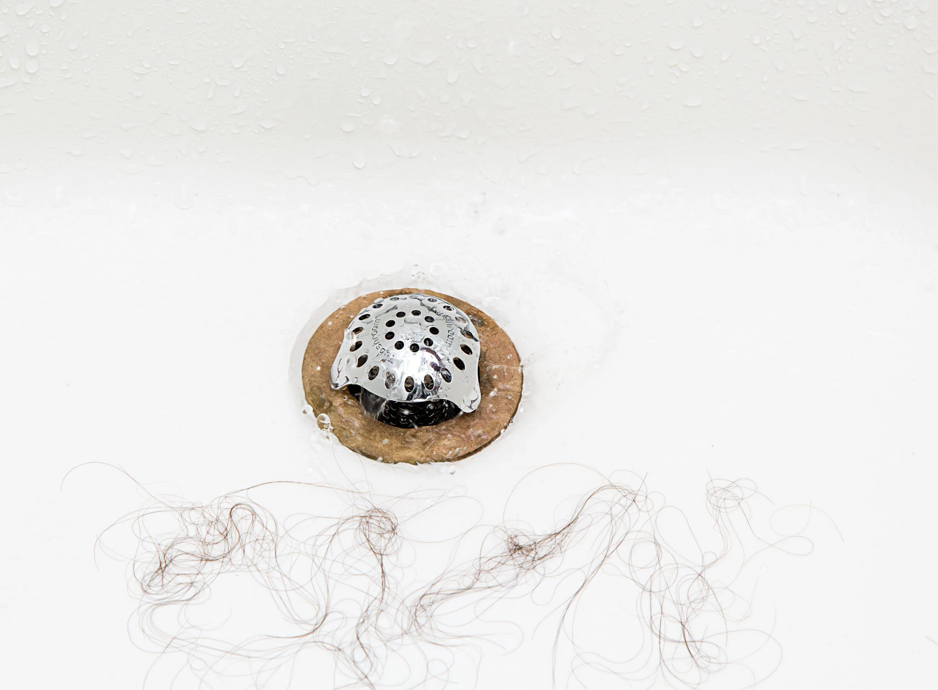 TubShroom Ultra Stainless-Steel Tub Drain Hair Catcher & StopShroom Plug Combo, Anti-Clog Bathtub Drain Protector Kit, 1 Set - Image 8